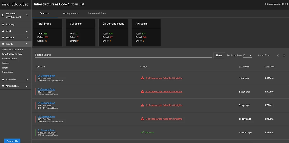 Infrastructure as Code (IaC) Security